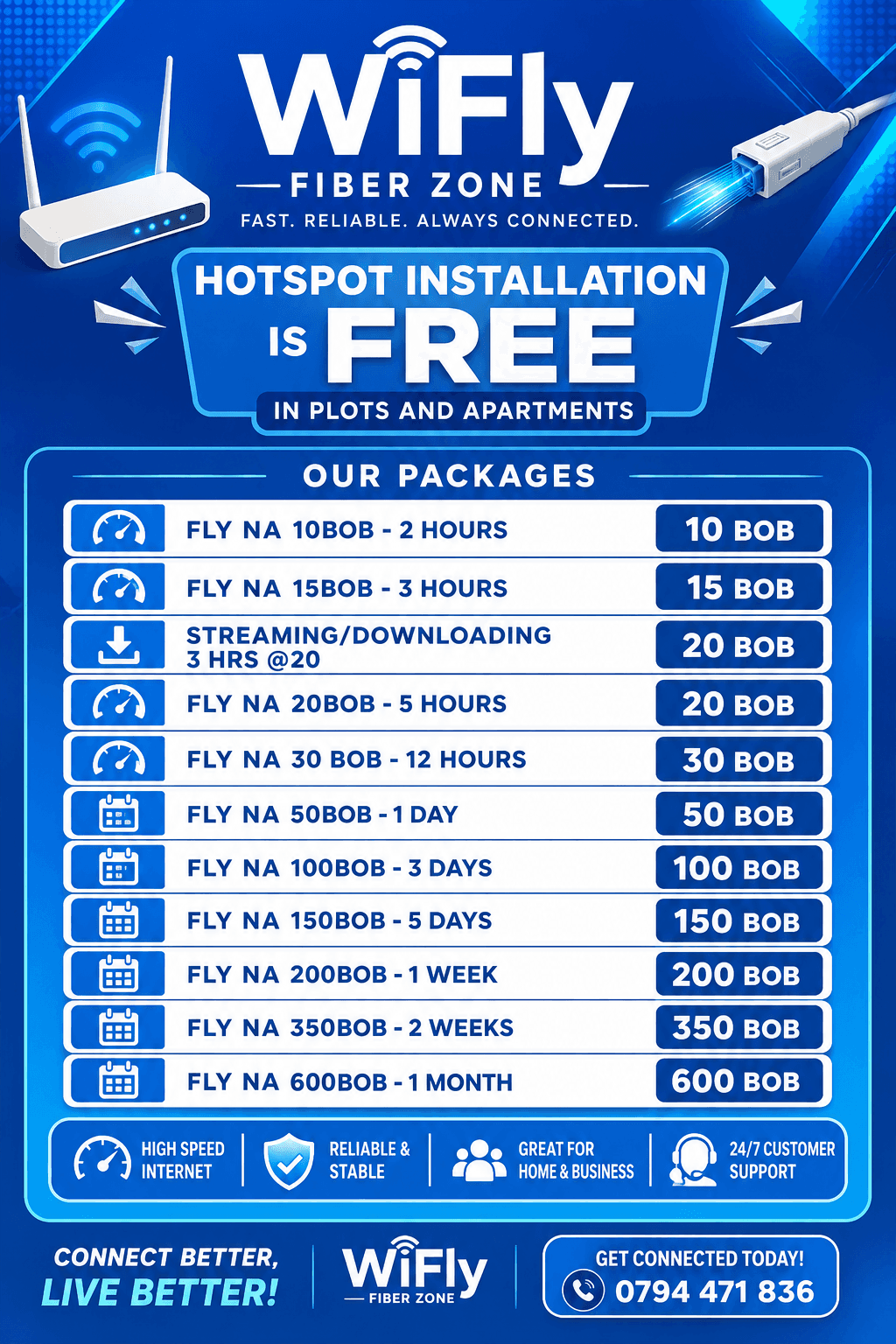 Wifi installation